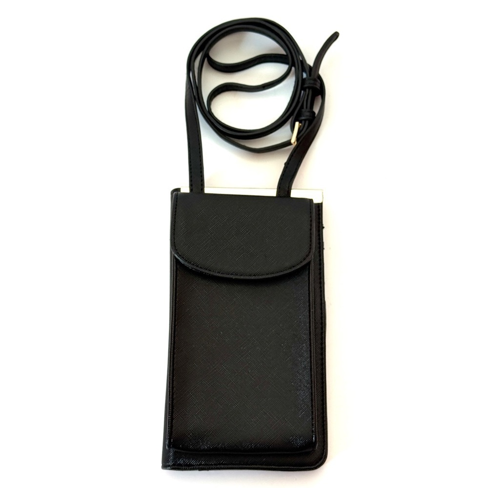 Black Crossbody Phone Bag